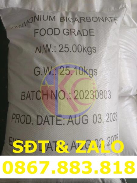 Ammonium Bicarbonate (NH4HCO3) – Amoni Bicacbonat