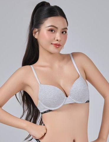 Áo ngực có gọng cotton USA iBasic mút mỏng cúp T-Shirt Young & Free - BRAY108