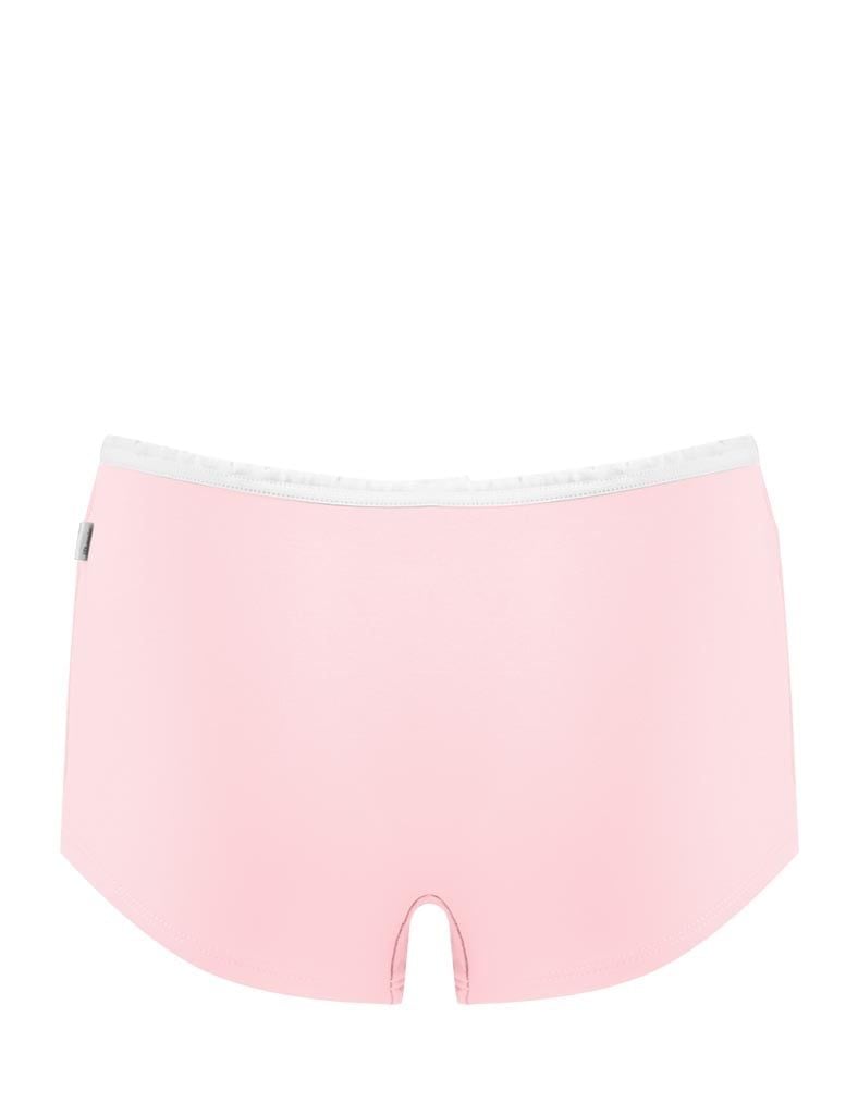 Hộp 3 quần lót bé gái iBasic cotton USA kháng khuẩn boyshort hoạ tiết - PANG020