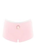 Hộp 3 quần lót bé gái iBasic cotton USA kháng khuẩn boyshort hoạ tiết - PANG020