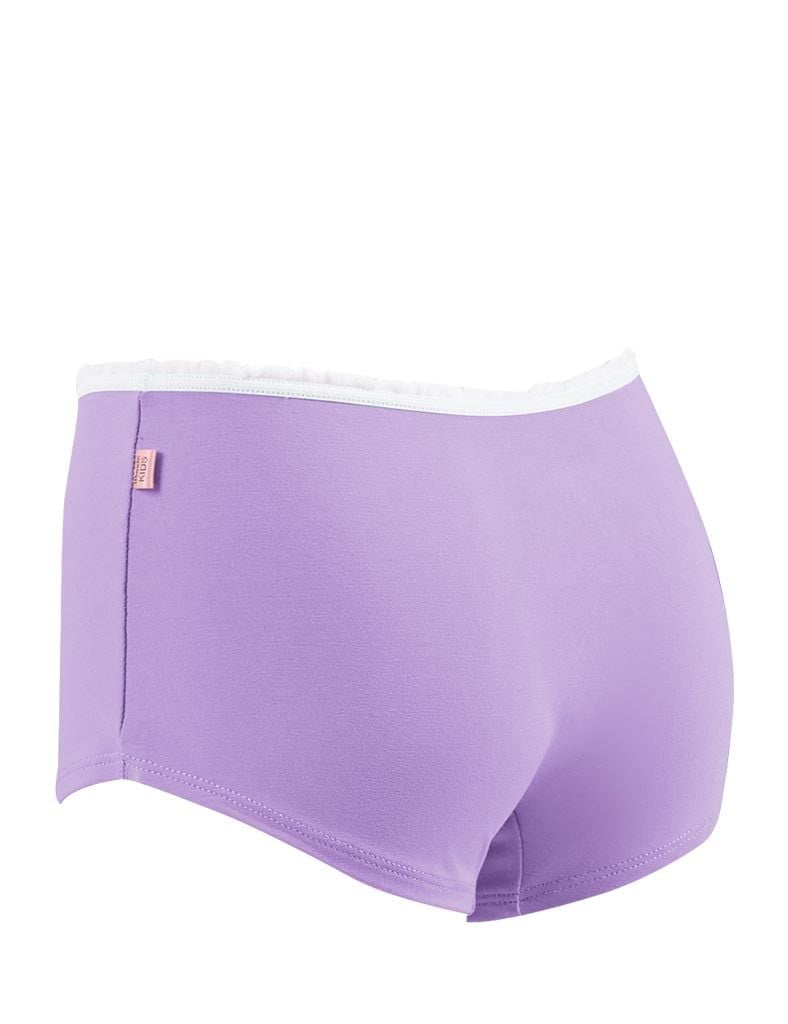 Hộp 3 quần lót bé gái iBasic cotton USA kháng khuẩn boyshort hoạ tiết - PANG020