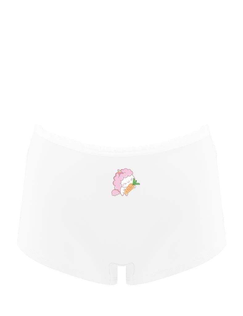Hộp 3 quần lót bé gái iBasic cotton USA kháng khuẩn boyshort hoạ tiết - PANG020