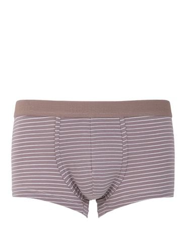 Quần lót nam iBasic phom trunk cotton USA kháng khuẩn kẻ sọc - PANM138