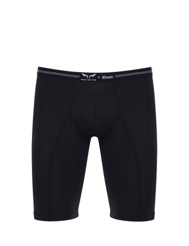 Quần lót nam thể thao Wolf Active x iBasic airy thoáng khí phom boxer dài - PANM149