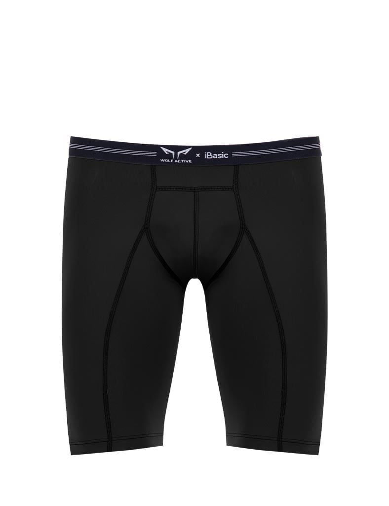 Quần lót nam thể thao Wolf Active x iBasic phom boxer dài - PANM153