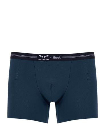 Quần lót nam thể thao Wolf Active x iBasic airy thoáng khí phom trunk không đường may freecut - PANM155
