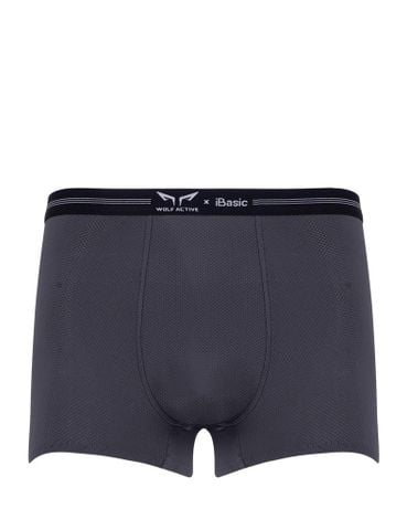 Quần lót nam thể thao Wolf Active x iBasic airy thoáng khí phom trunk không đường may - PANM156