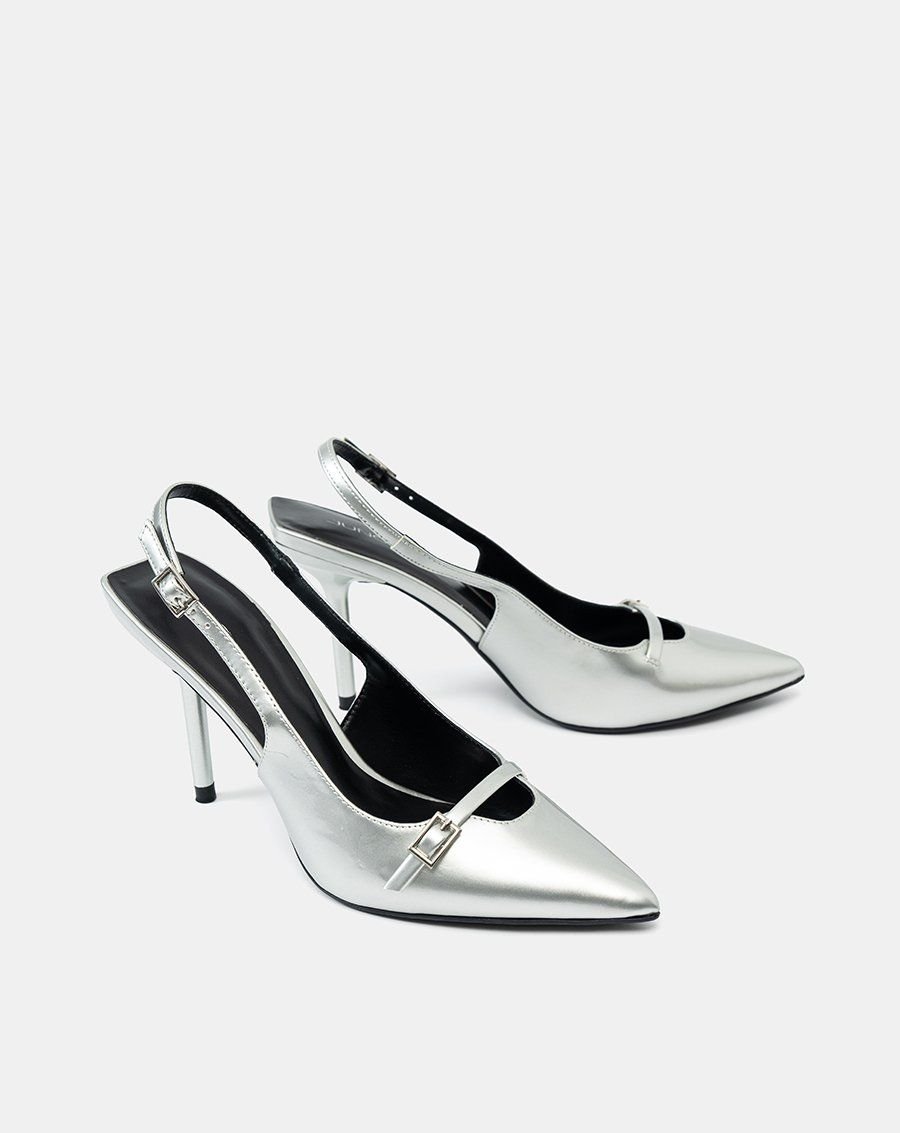 Giày Cao Gót Slingback Gót Nhọn