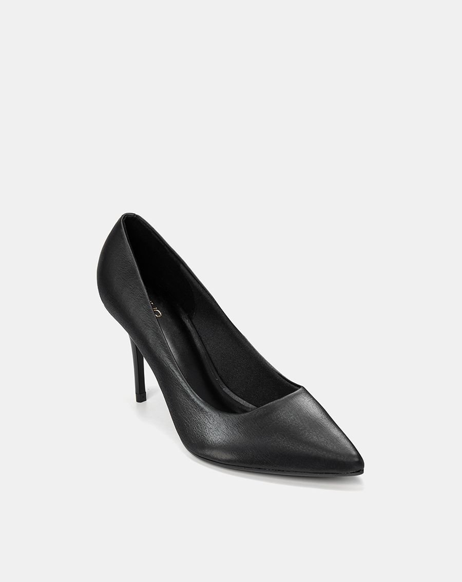 Giày Cao Gót Pump Gót Thanh Tối Giản