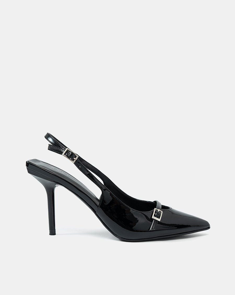Giày Cao Gót Slingback Gót Nhọn