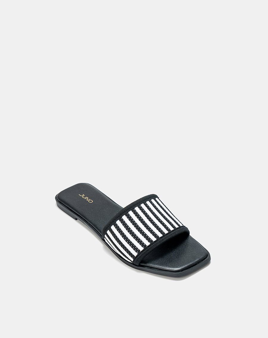 Giày Sandal Quai Dệt Pattern Sọc