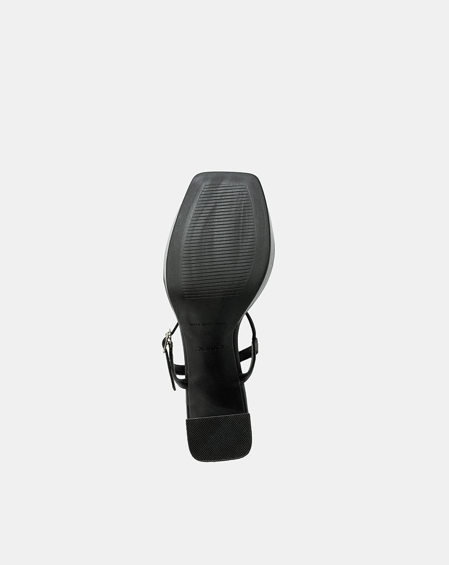 Giày Sandal Đế Đúp Phối Hai Quai Buckle
