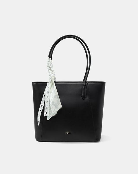 Túi Xách Lớn Tote Bag Thắt Khăn Trang Trí