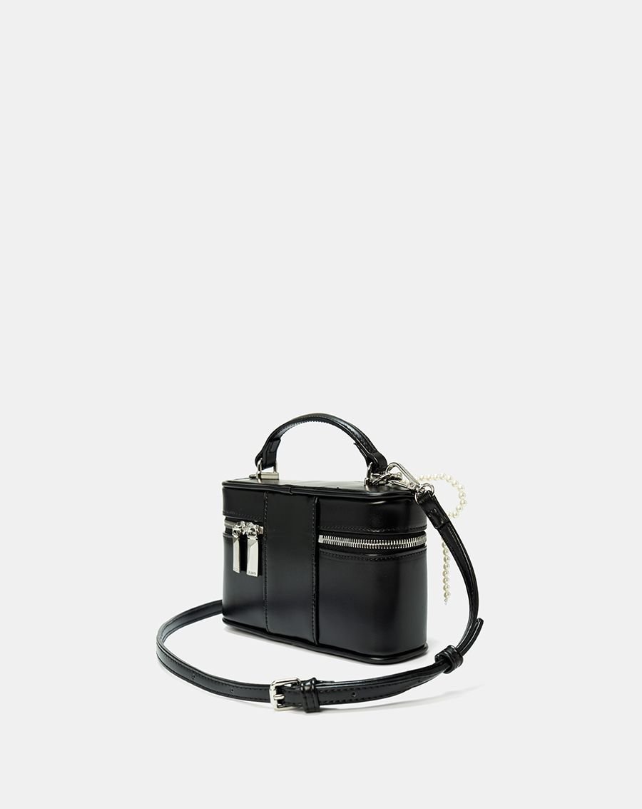 Túi Xách Nhỏ Vanity Bag Phối Charm Nơ