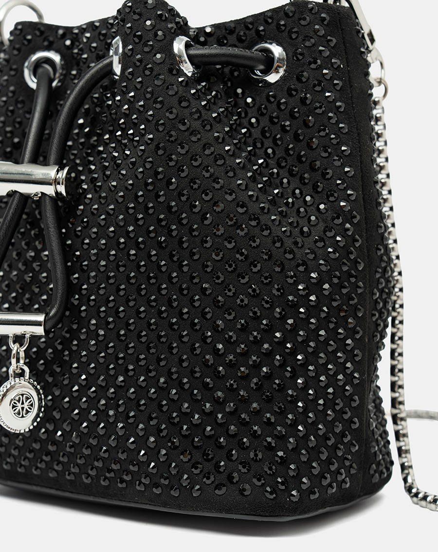 Túi Xách Nhỏ Bucket Đính Hạt Glamorous