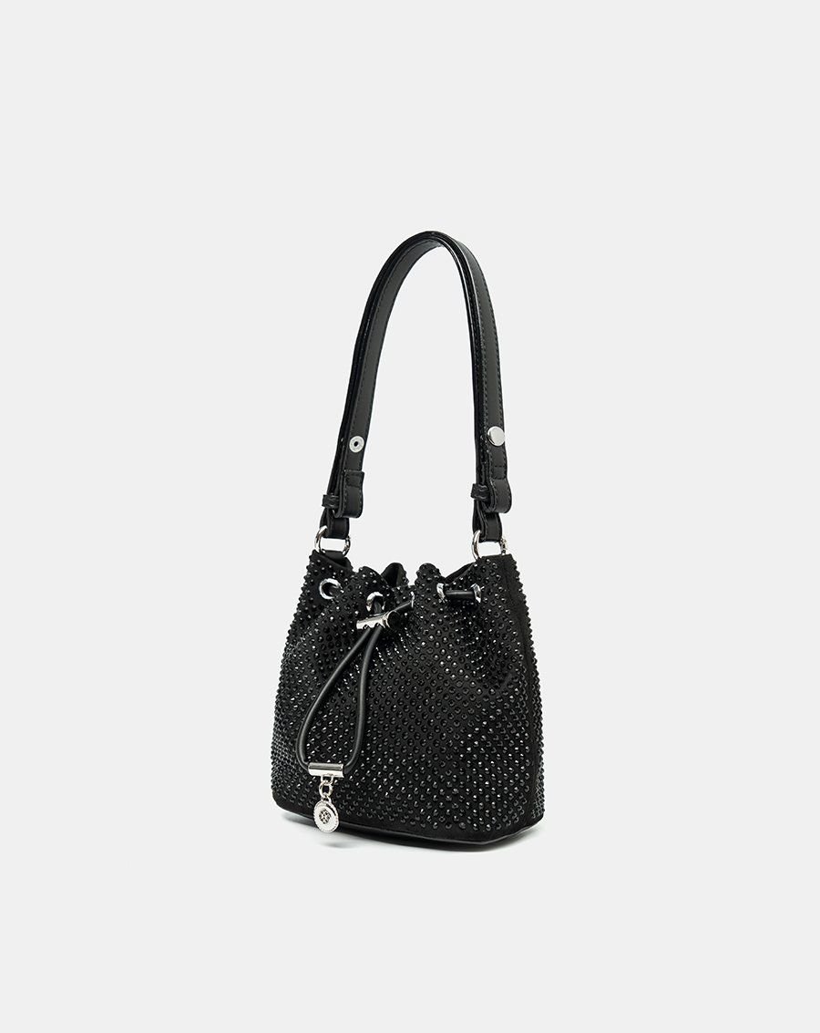 Túi Xách Nhỏ Bucket Đính Hạt Glamorous