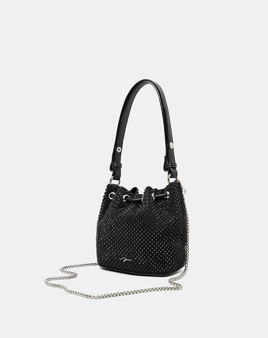 Túi Xách Nhỏ Bucket Đính Hạt Glamorous