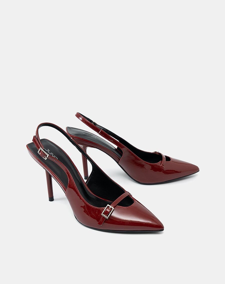Giày Cao Gót Slingback Gót Nhọn