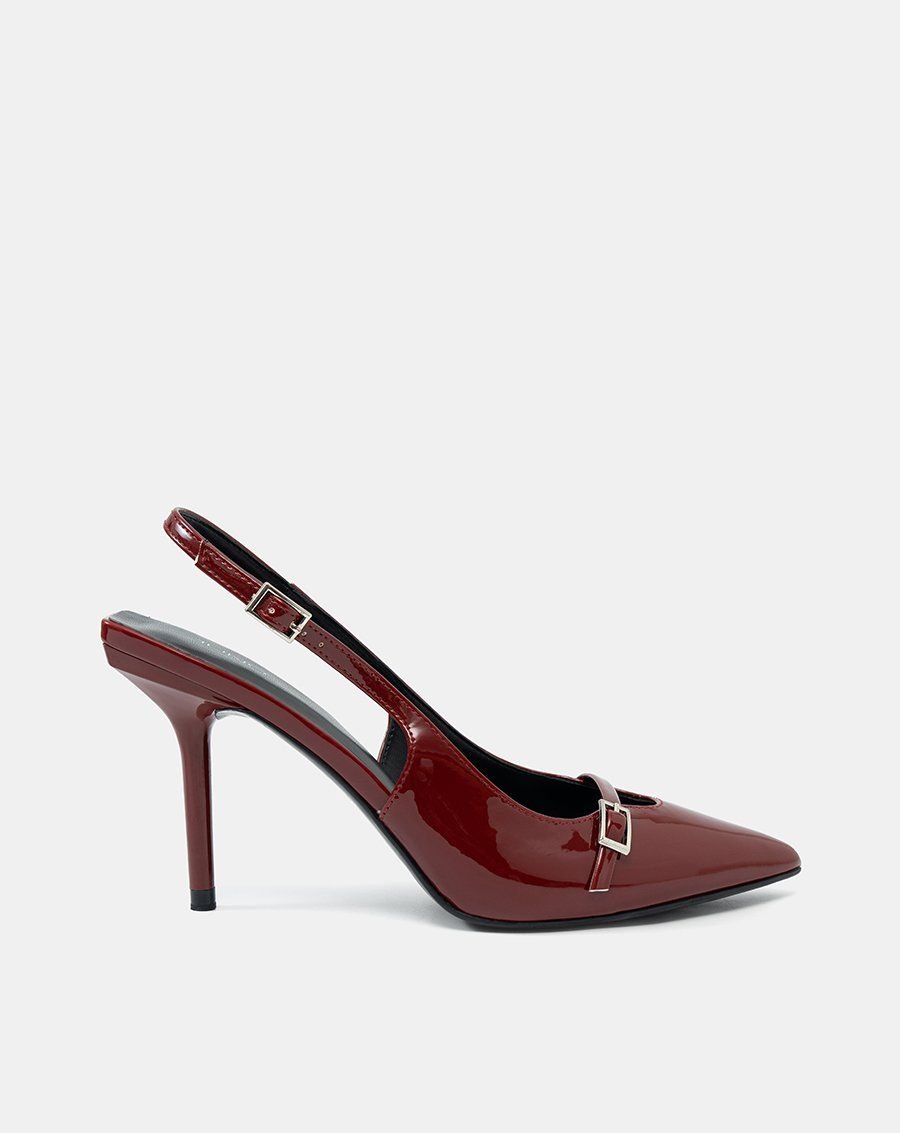 Giày Cao Gót Slingback Gót Nhọn