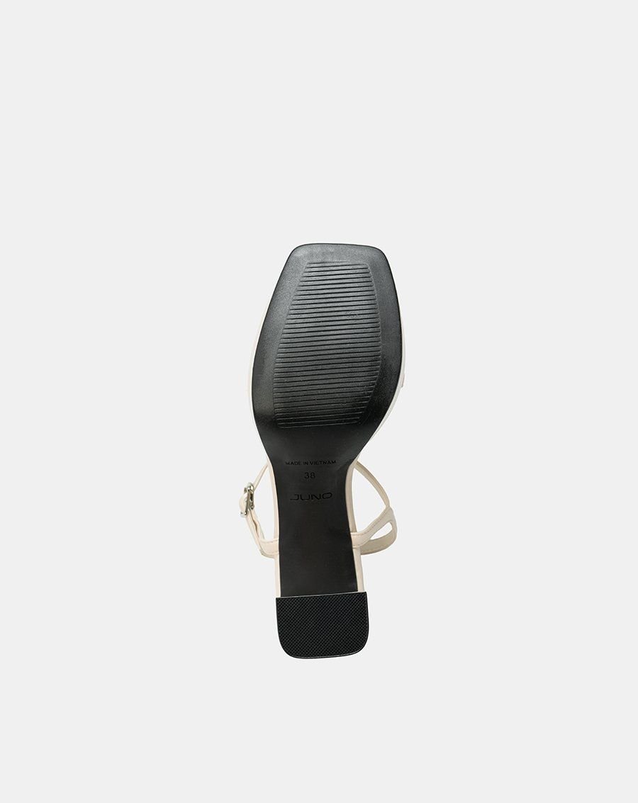 Giày Sandal Đế Đúp Phối Hai Quai Buckle