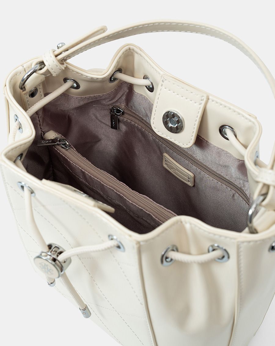 Balo Rút Dây Chần Chỉ Hoạ Tiết Quả Trám