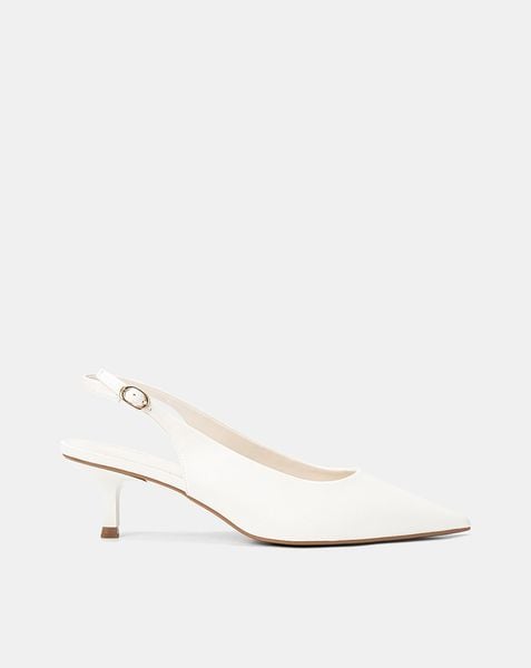 Giày Cao Gót Slingback Pump Tối Giản