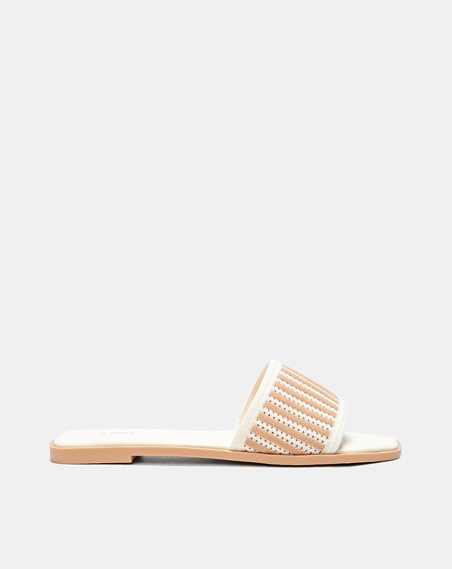 Giày Sandal Quai Dệt Pattern Sọc