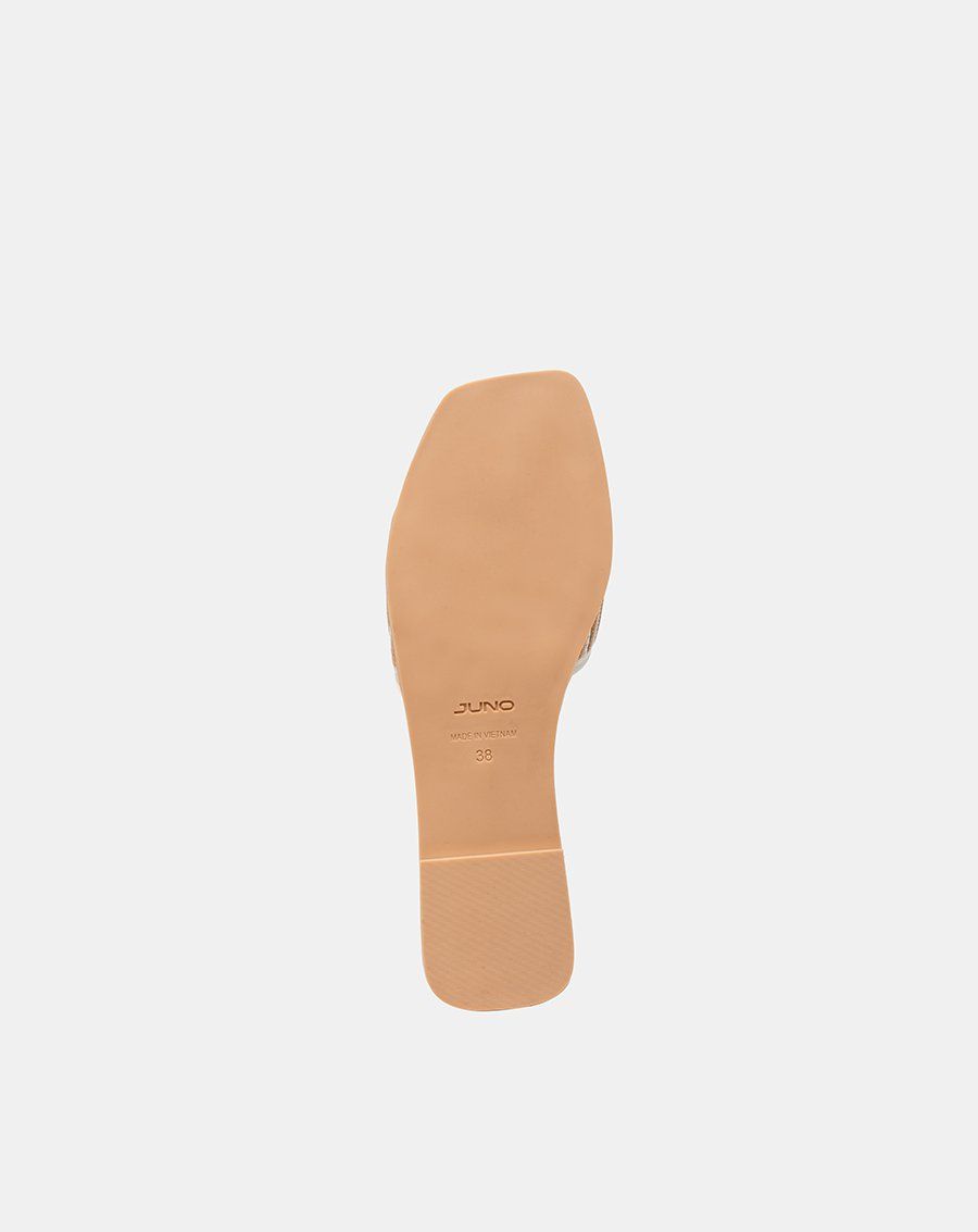 Giày Sandal Quai Dệt Pattern Sọc