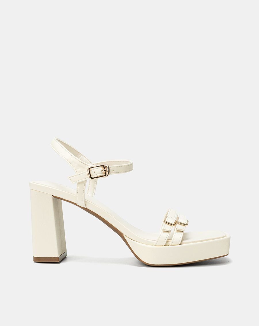 Giày Sandal Đế Đúp Phối Hai Quai Buckle