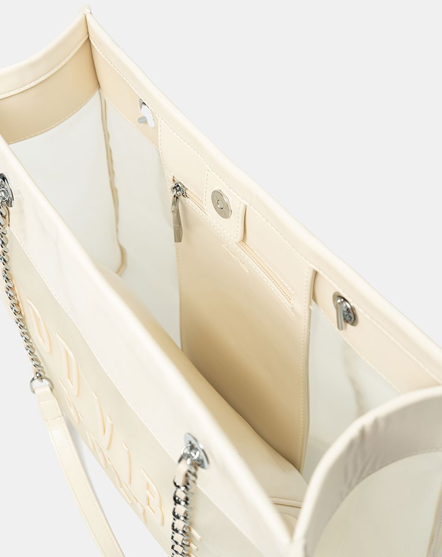 Túi Xách Lớn Tote Bag Phối Lưới Xuyên Thấu