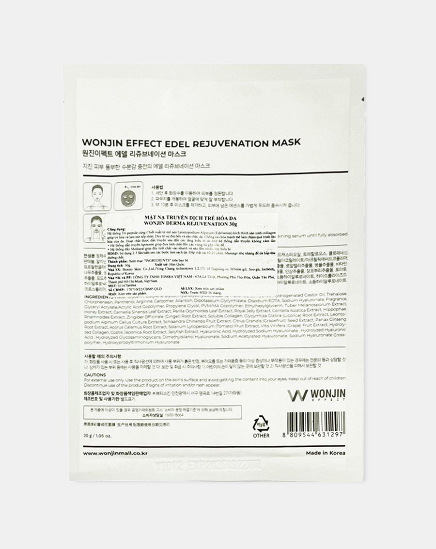MN WONJIN Edel Rejuvenation Mask