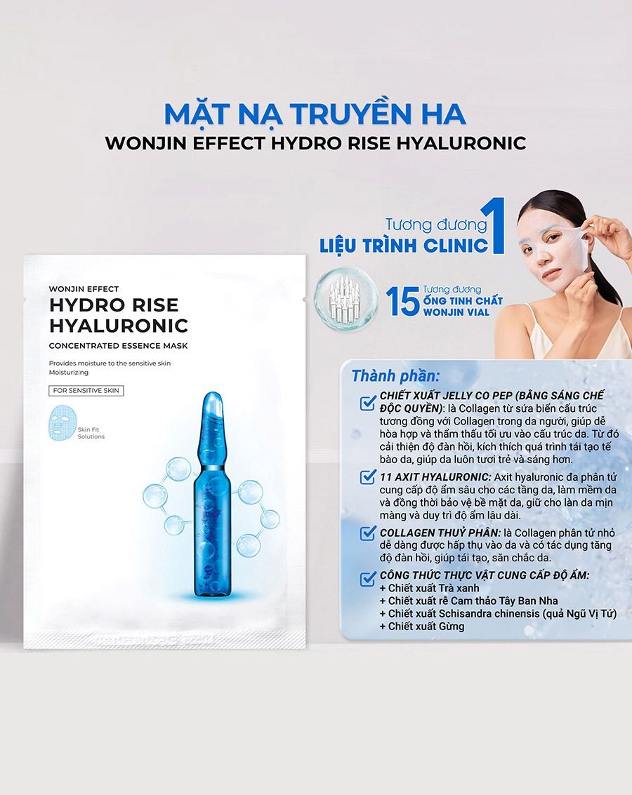 MN WONJIN Hydro Rise Hyaluronic Mask