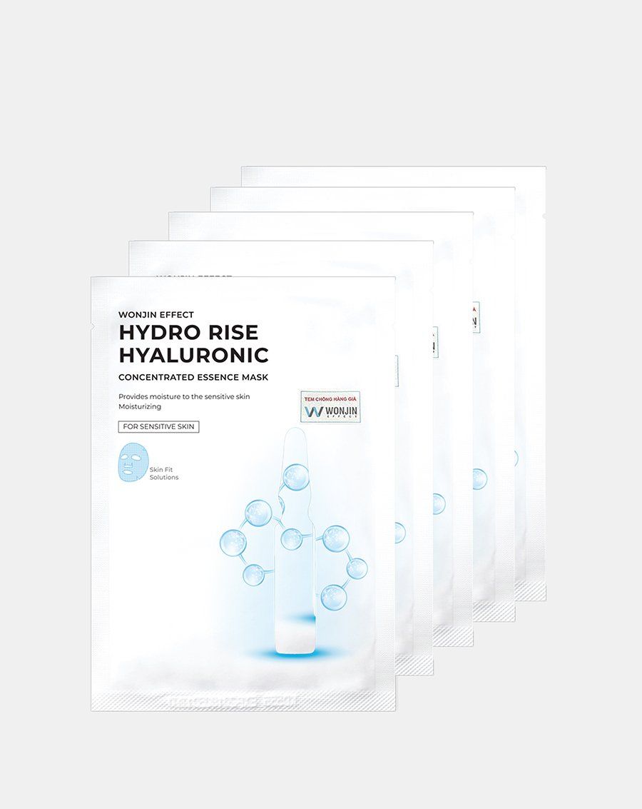 Combo 5 MN WONJIN Hydro Rise Hyaluronic Mask