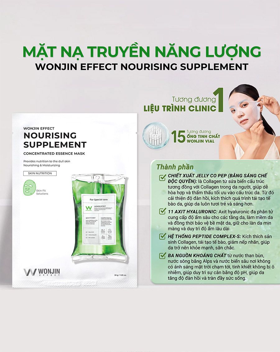 MN WONJIN Nourising Supplement Mask