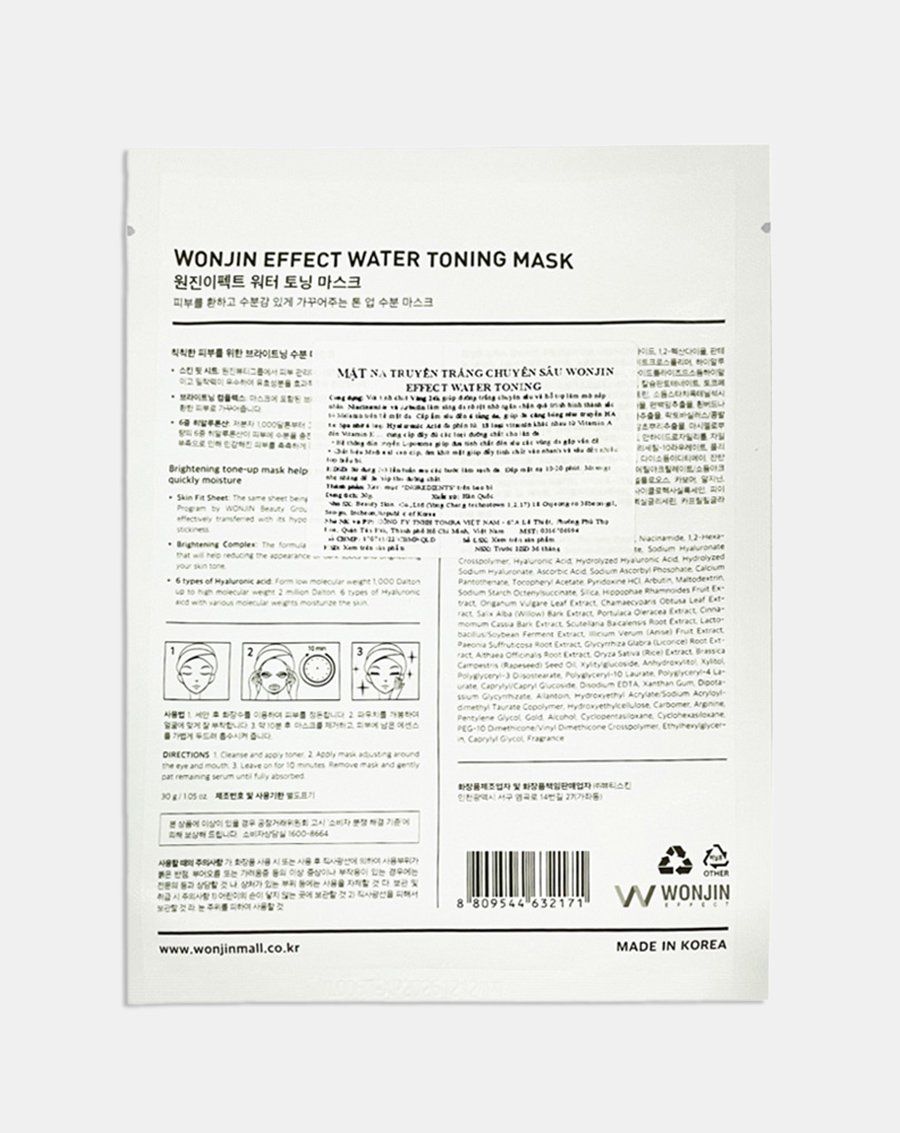 MN WONJIN WATER TONING MASK