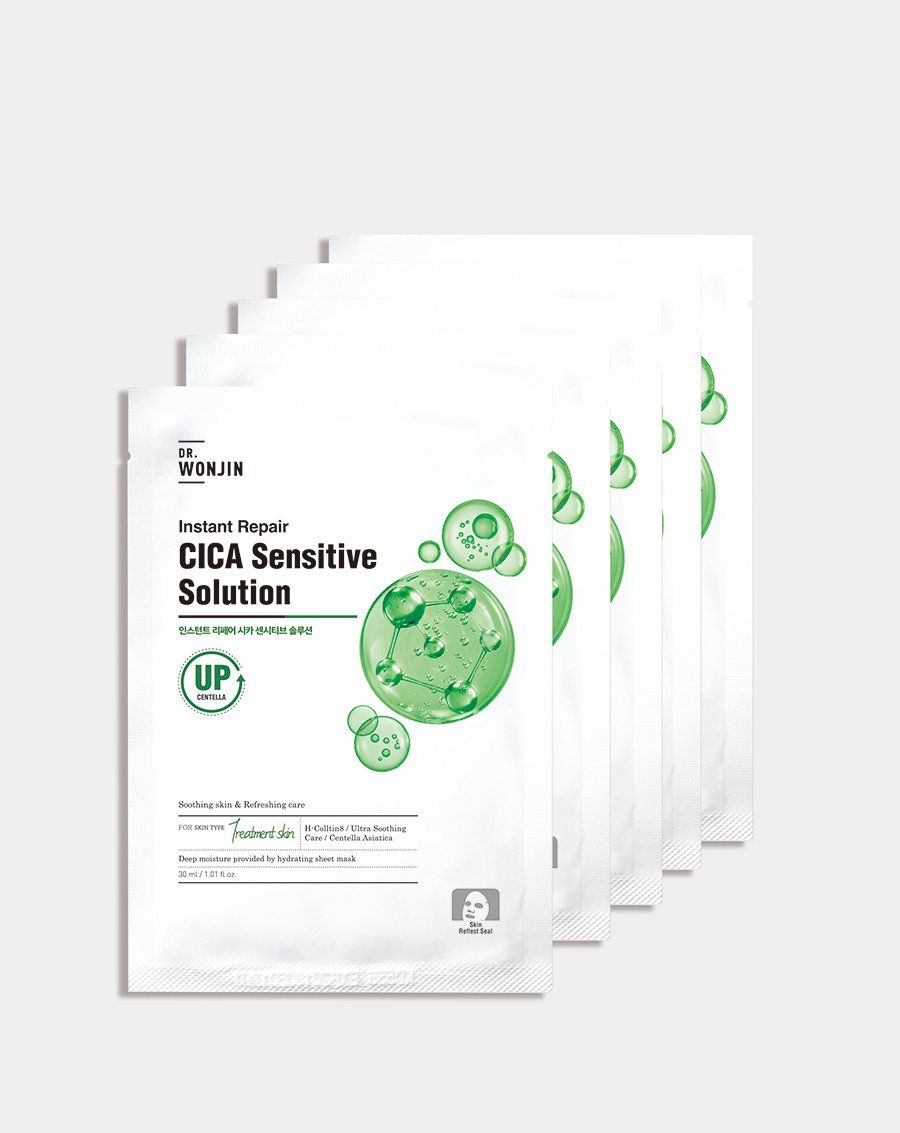 Combo 5 MN WONJIN Instant Repair CICA Sensitive Solution
