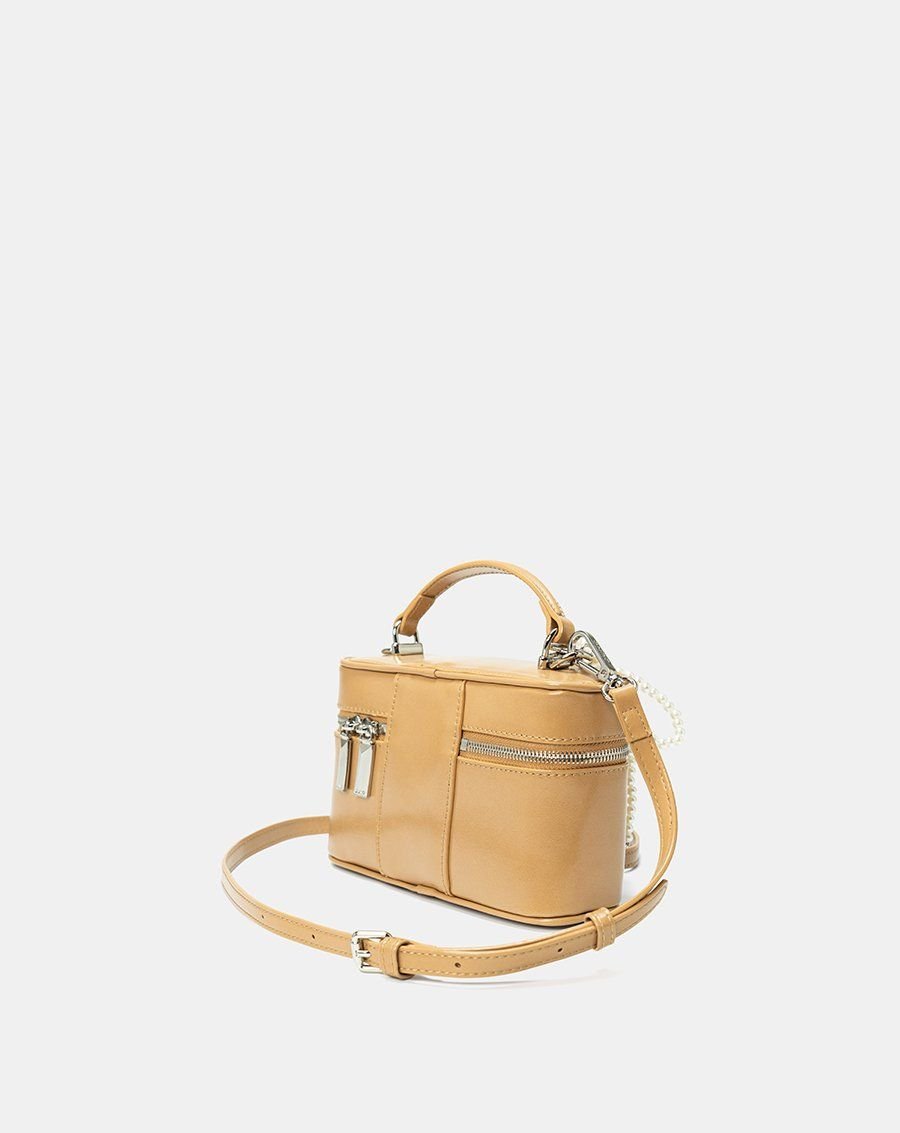 Túi Xách Nhỏ Vanity Bag Phối Charm Nơ