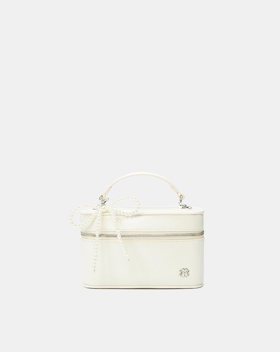 Túi Xách Nhỏ Vanity Bag Phối Charm Nơ