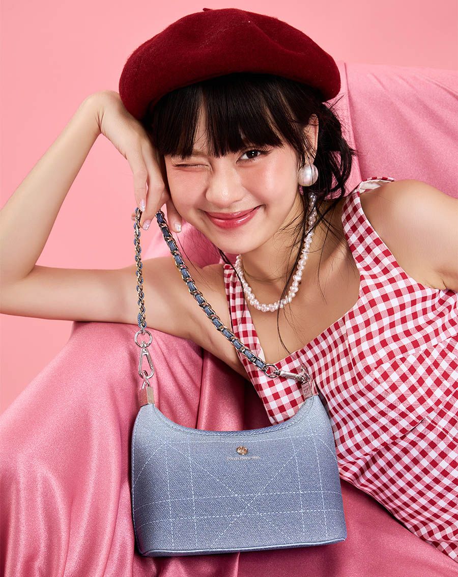 Túi Xách Nhỏ Shoulder Strap Chần Chỉ Hoạ Tiết