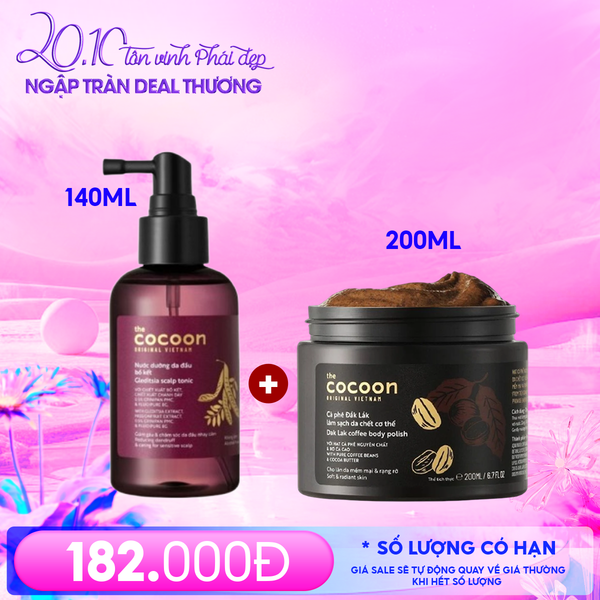 Nước Dưỡng Da Đầu Cocoon Bồ Kết Làm Giảm Gàu, Chăm Sóc Da Đầu Gleditsia Scalp Tonic