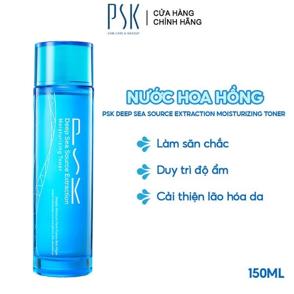 Nước Hoa Hồng PSK Dưỡng Ẩm, Hỗ Trợ Phục Hồi Deep Sea Source Extraction Moisturizing Toner 150ml
