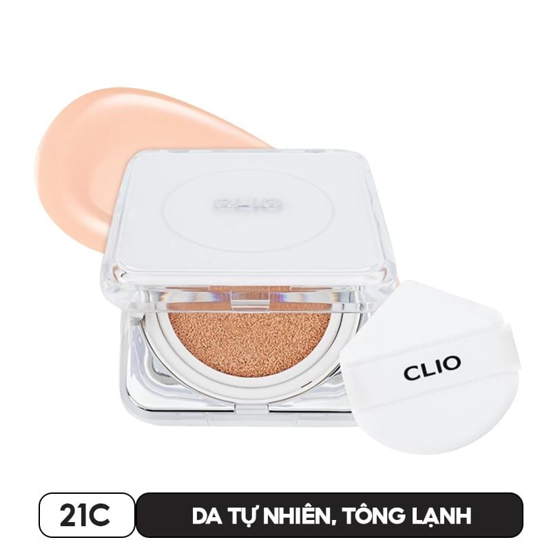 Phấn Nước Clio Mỏng Nhẹ, Che Khuyết Điểm Tốt Kill Cover Founwear Cushion The Original Mini SPF50+/PA+++ 5g