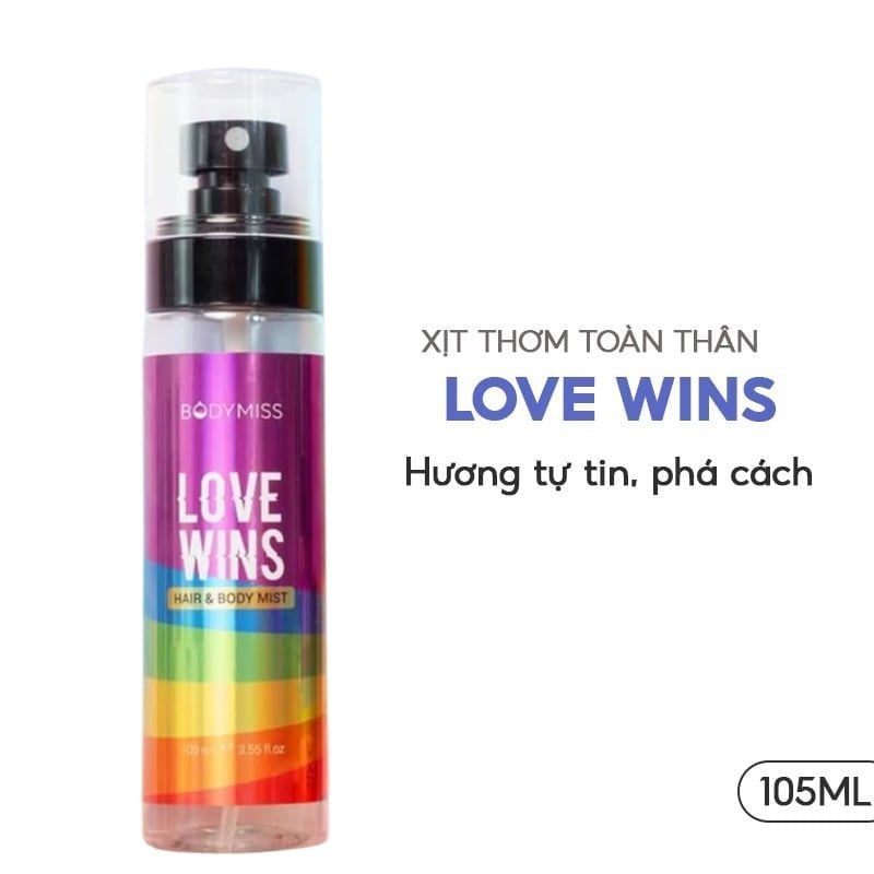 Xịt Thơm Toàn Thân Hương Cho Nam & Nữ Bodymiss