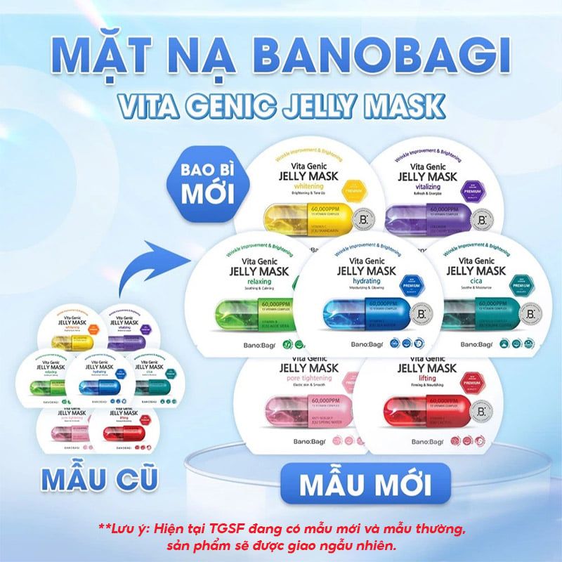 Mặt Nạ Banobagi Dưỡng Da Chuyên Sâu Vita Genic Jelly Mask 30g