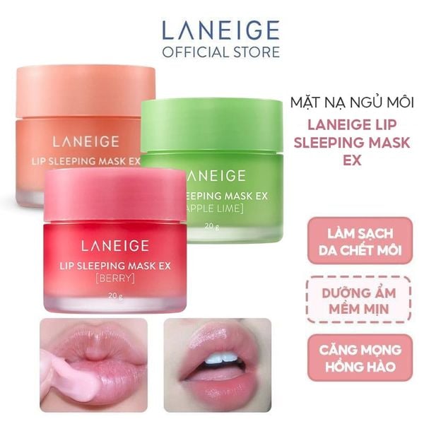 Mặt Nạ Ngủ Cho Môi Laneige Lip Sleeping Mask
