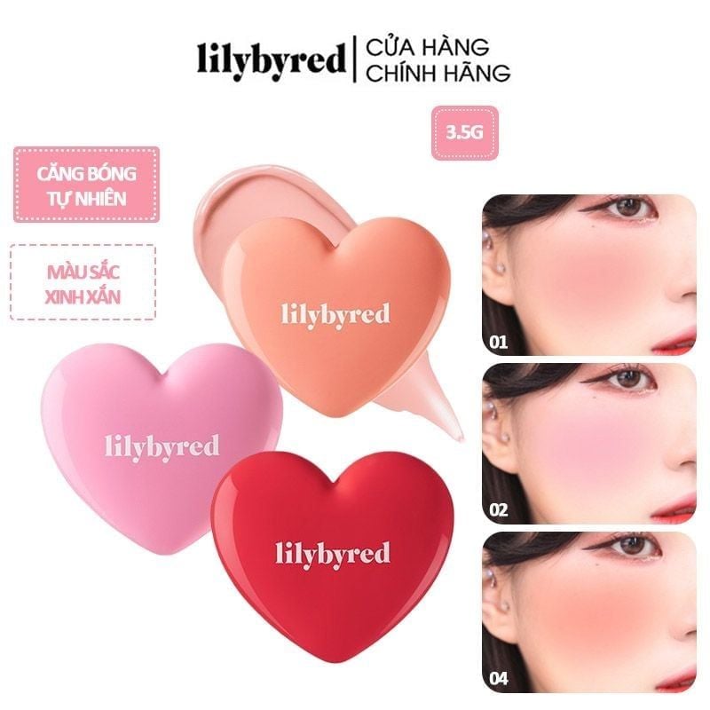 Má Hồng Dạng Kem Lilybyred Luv Beam Cheek Balm 3.5g
