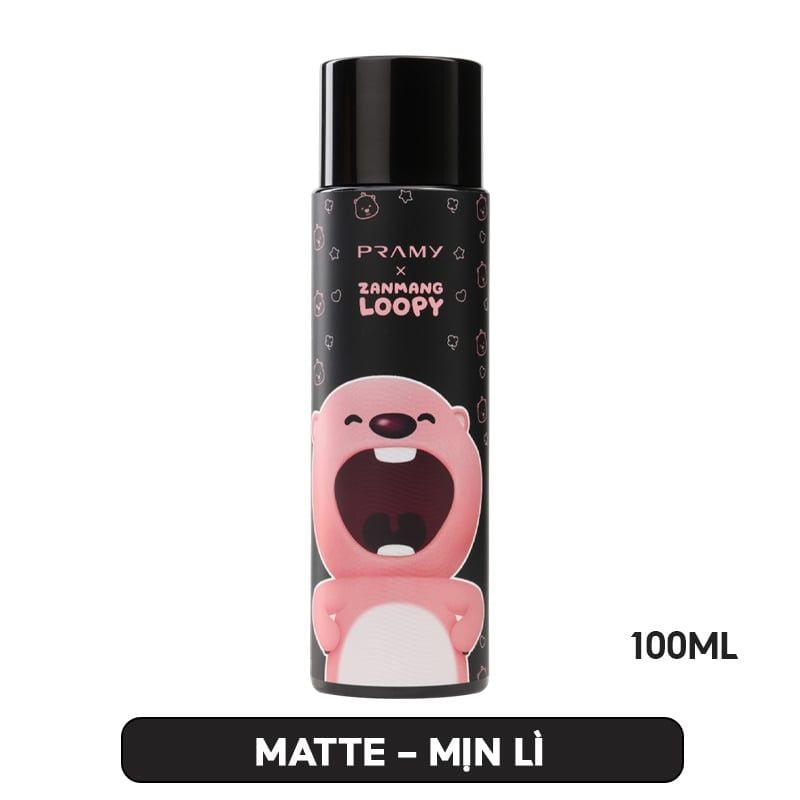 Xịt Khóa Nền Cố Định Trang Điểm Pramy Setting Spray Finish