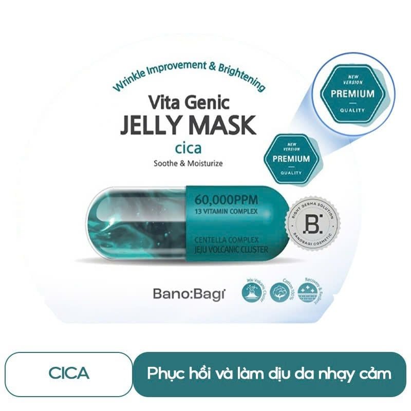 Mặt Nạ Banobagi Dưỡng Da Chuyên Sâu Vita Genic Jelly Mask 30g