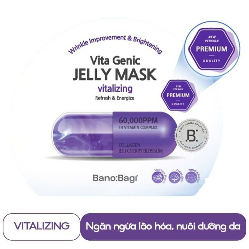 Mặt Nạ Banobagi Dưỡng Da Chuyên Sâu Vita Genic Jelly Mask 30g