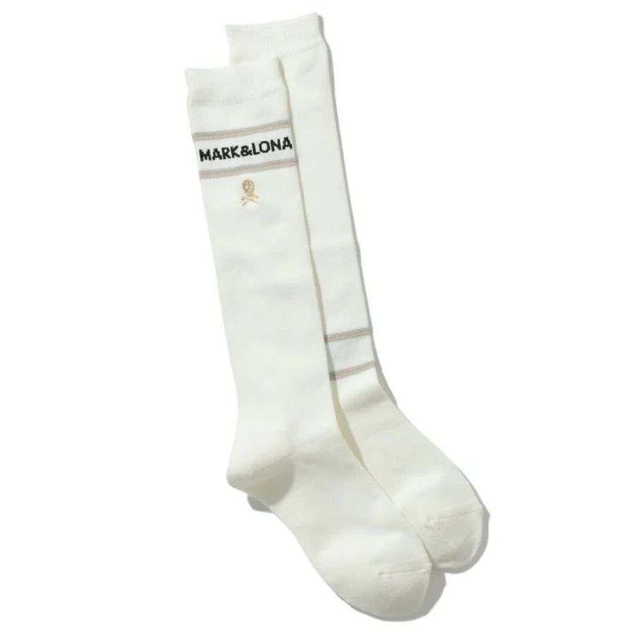 Vớ golf nữ cổ cao Tribes High MLF-3A-FS46 (White) | MARK & LONAVớ golf nữ cổ cao Tribes High MLF-3A-FS46 (White) | MARK & LONA